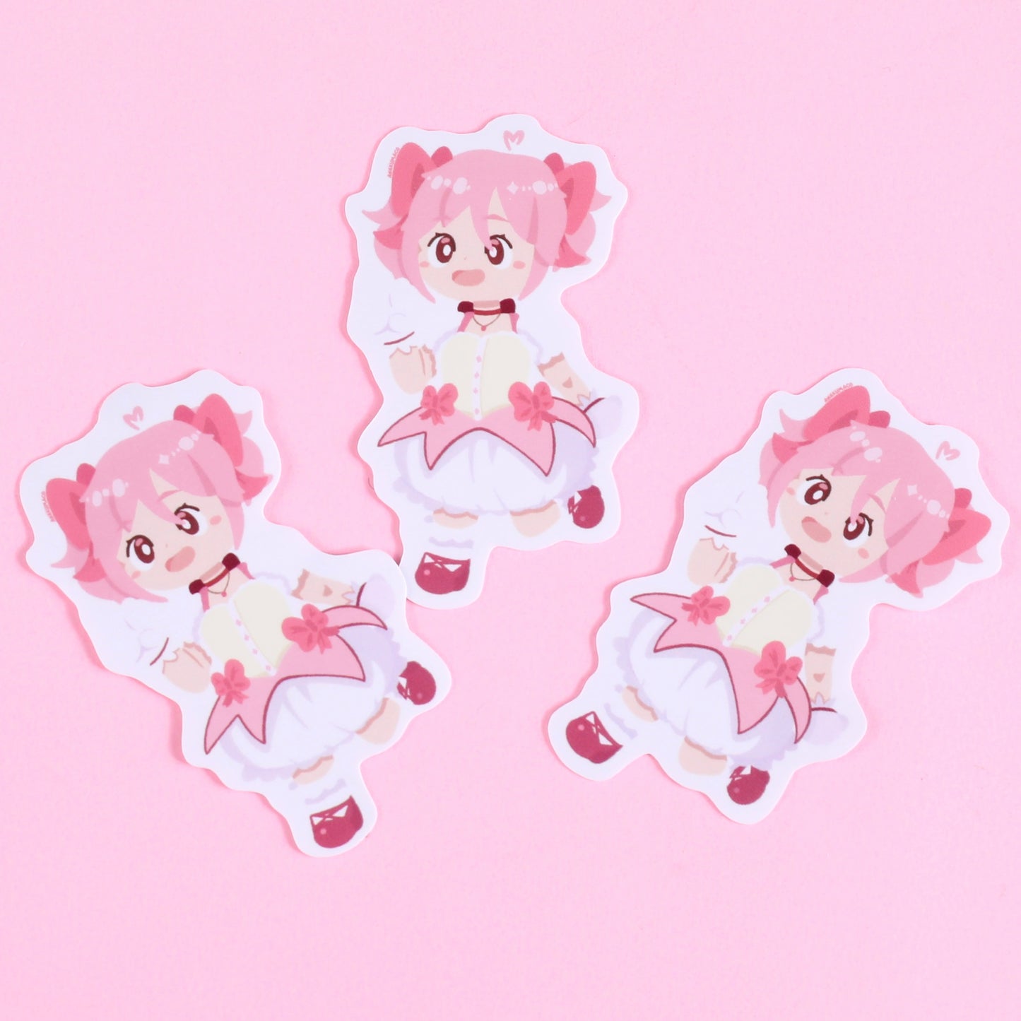 Pink Magical Girl Sticker